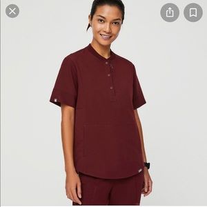 XS GIDYA TOP - BURGUNDY